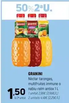 Coviran Granini - nectar taronges oferta