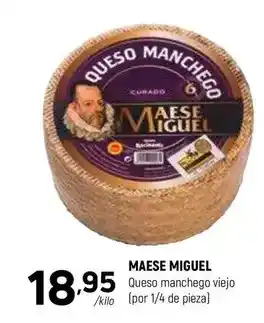 Coviran Maese miguel - queso manchego viejo oferta