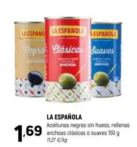 Coviran La española - aceitunas negras sin hueso oferta