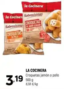 Coviran La cocinera - croquetas jamon o pollo oferta