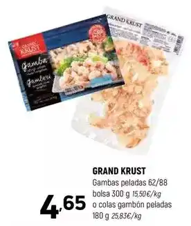 Coviran Grand krust - gambas peladas oferta