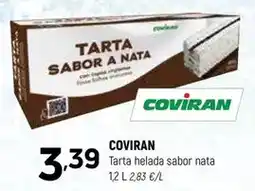 Coviran Coviran - tarta helada sabor nata oferta