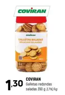Coviran Coviran - galletas redondas saladas oferta