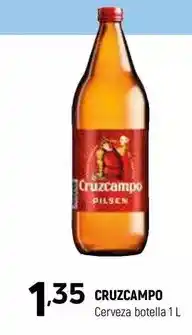 Coviran Cruzcampo - cerveza botella oferta