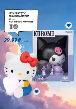 Juguettos Hello kitty - kuromi lámpara oferta