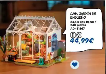 Juguettos Casa jardín de engüeno oferta