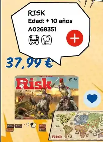 Juguettos Risk edad: + 10 años a0268351 oferta