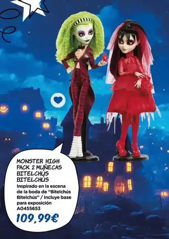Juguettos Monster high pack 2 minecas btetellinis oferta