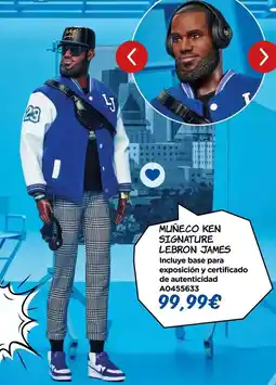 Juguettos Muneco ken signature lebron james oferta