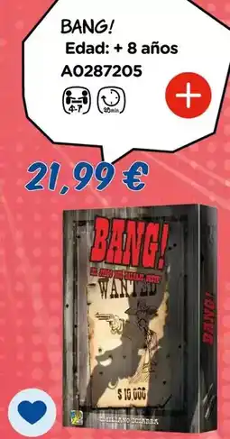 Juguettos Bang! oferta