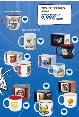 Juguettos Marvel - taza de ceramica oferta