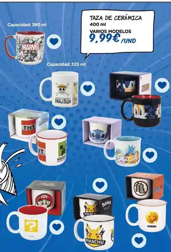 Juguettos Marvel - taza de ceramica oferta
