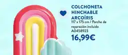 Juguettos Arco iris - colchoneta hinchable oferta