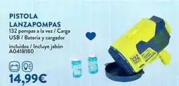 Juguettos Pistola lanzapompas oferta