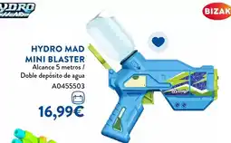 Juguettos Bizak - hydro mad mini blaster oferta