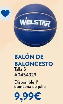 Juguettos Welstar - balon de baloncesto oferta