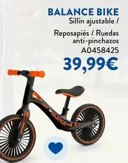 Juguettos Balance bike sillín ajustable oferta