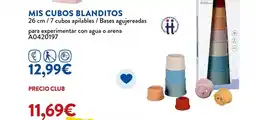 Juguettos Mis cubos blanditos oferta
