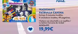 Juguettos Crayola - washimals patrulla canina oferta
