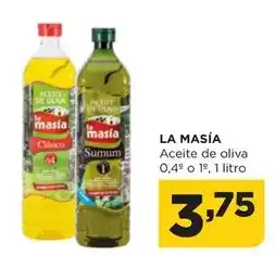Alimerka La masía - aceite de oliva 0,4' o 1' oferta