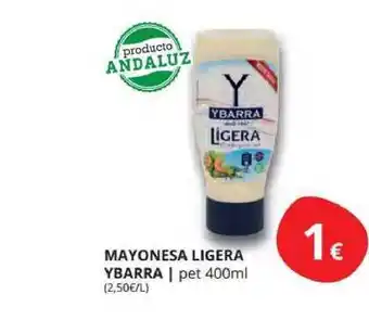 Supermercados MAS Mayonesa Ligera Ybarra 400ml oferta