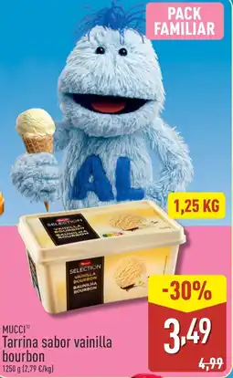 ALDI MUCCI Tarrina sabor vainilla bourbon oferta