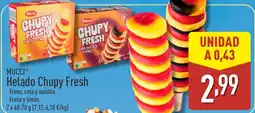 ALDI MUCCI Helado Chupy Fresh oferta