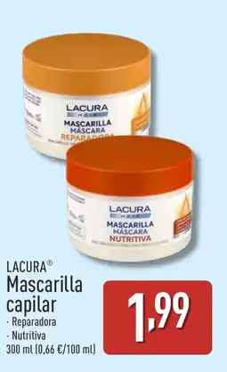 ALDI LACURA Mascarilla capilar oferta