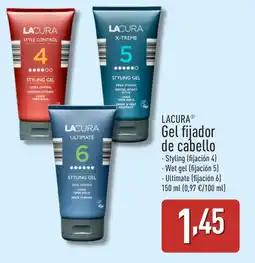ALDI LACURA Gel fijador de cabello oferta