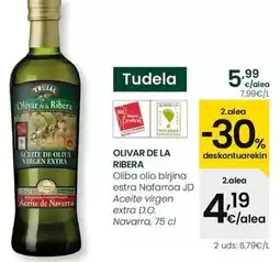 Eroski Olivar de la ribera - aceite virgen extra d.o. navarra oferta