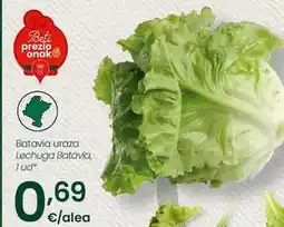 Eroski Lechuga batavia oferta
