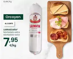 Eroski Larrasoaña - mortadela extra oferta