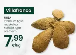 Eroski Frisa - mejillon tigre premium oferta