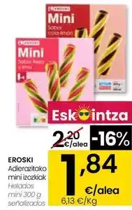 Eroski Eroski - helados mini oferta