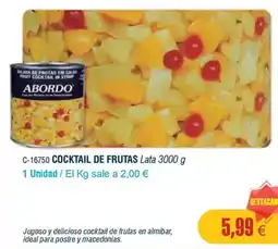 Abordo Abordo - cocktail de frutas oferta