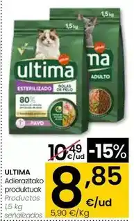 Eroski Última - productos oferta