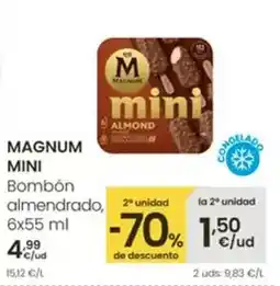 Eroski Magnum - mini bombon almendrado oferta