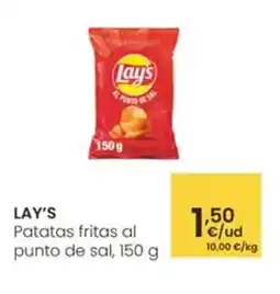 Eroski Lay's - patatas fritas al punto de sal oferta