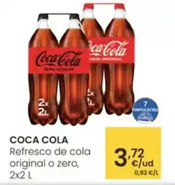 Eroski Coca-cola - refresco de cola original o zero oferta