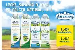 E.Leclerc La asturiana - leche suprema o riga en calcio natural oferta