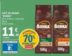 E.Leclerc Bonka - café en grano oferta