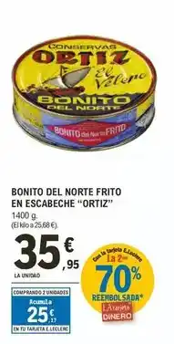 E.Leclerc Ortiz - bonito del norte frito en escabeche oferta
