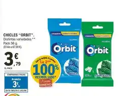 E.Leclerc Orbit - chicles oferta