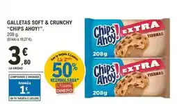E.Leclerc Chips ahoy - galletas soft & crunchy oferta