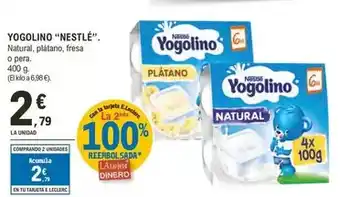 E.Leclerc Nestlé - yogolino oferta