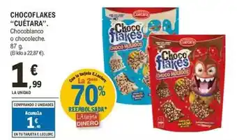 E.Leclerc Cuétara - chocoflakes oferta