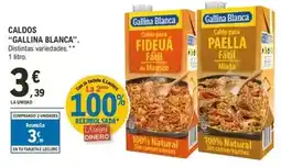 E.Leclerc Gallina blanca - caldo de papel oferta