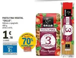 E.Leclerc Gallo - pasta fina vegetal oferta
