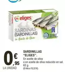 E.Leclerc Eliges - sardinillas oferta