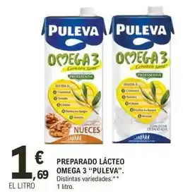 E.Leclerc Puleva - preparado lacteo omega 3 oferta